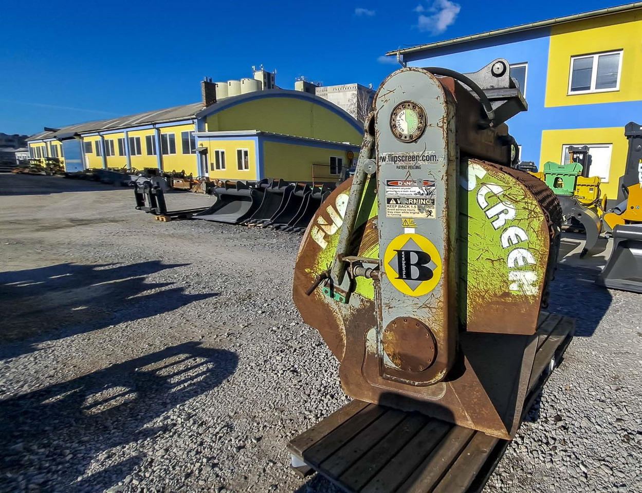 Flip Screen screening bucket E50 1200 mm S60 for 12-18 ton excavators - Cuchara para clasificación para Excavadora: foto 3 Flip Screen screening bucket E50 1200 mm S60 for 12-18 ton excavators - Cuchara para clasificación para Excavadora: foto 3