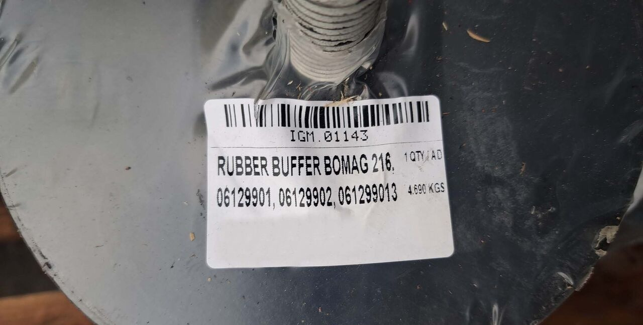 Rubber buffer for BOMAG compactors - Piezas de recambio para Compactador: foto 5 Rubber buffer for BOMAG compactors - Piezas de recambio para Compactador: foto 5