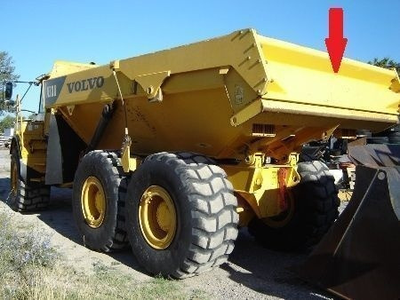 Volvo tailgate Volvo A25, A30, A35 articulated dump - Carrocería y exterior para Dúmper articulado: foto 3 Volvo tailgate Volvo A25, A30, A35 articulated dump - Carrocería y exterior para Dúmper articulado: foto 3
