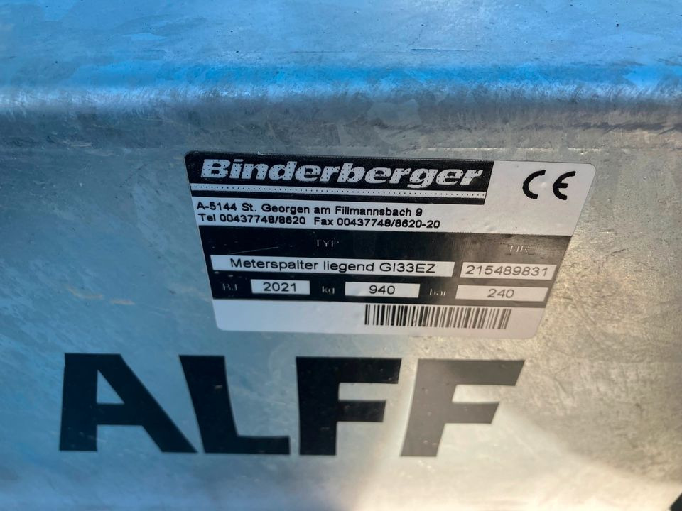 Leasing de  Binderberger Liegendspalter GI33EZ 33t, Zapfwelle, Elektro Binderberger Liegendspalter GI33EZ 33t, Zapfwelle, Elektro: foto 10