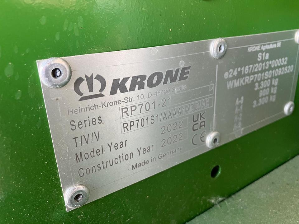 Krone Comprima F 155 XC Rundballenpresse Lagermaschine - Rotoempacadora: foto 5 Krone Comprima F 155 XC Rundballenpresse Lagermaschine - Rotoempacadora: foto 5