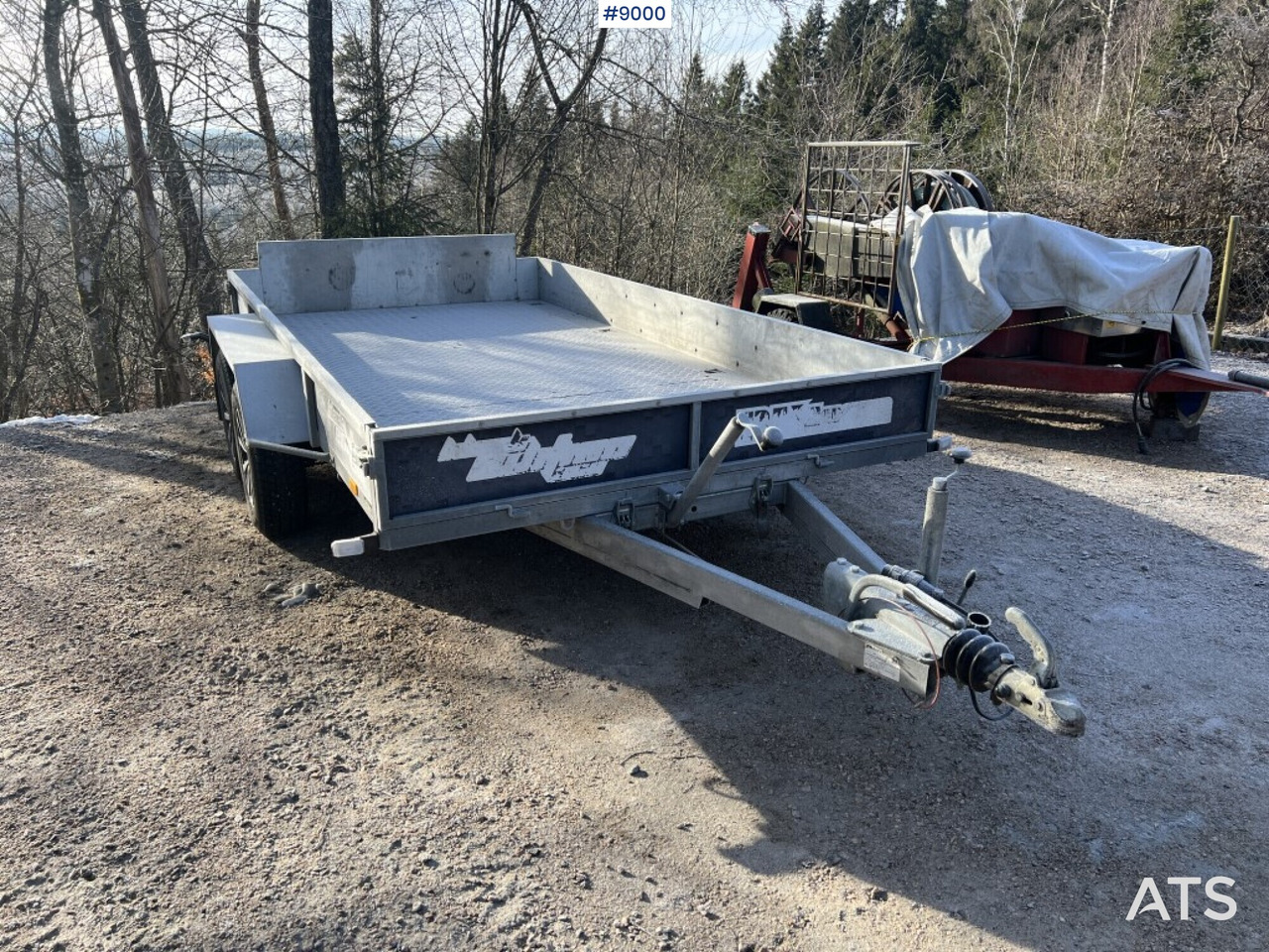 Boggie trailer - BK HENGEREN-PL 2736-2B - Remolque plataforma/ Caja abierta: foto 2 Boggie trailer - BK HENGEREN-PL 2736-2B - Remolque plataforma/ Caja abierta: foto 2