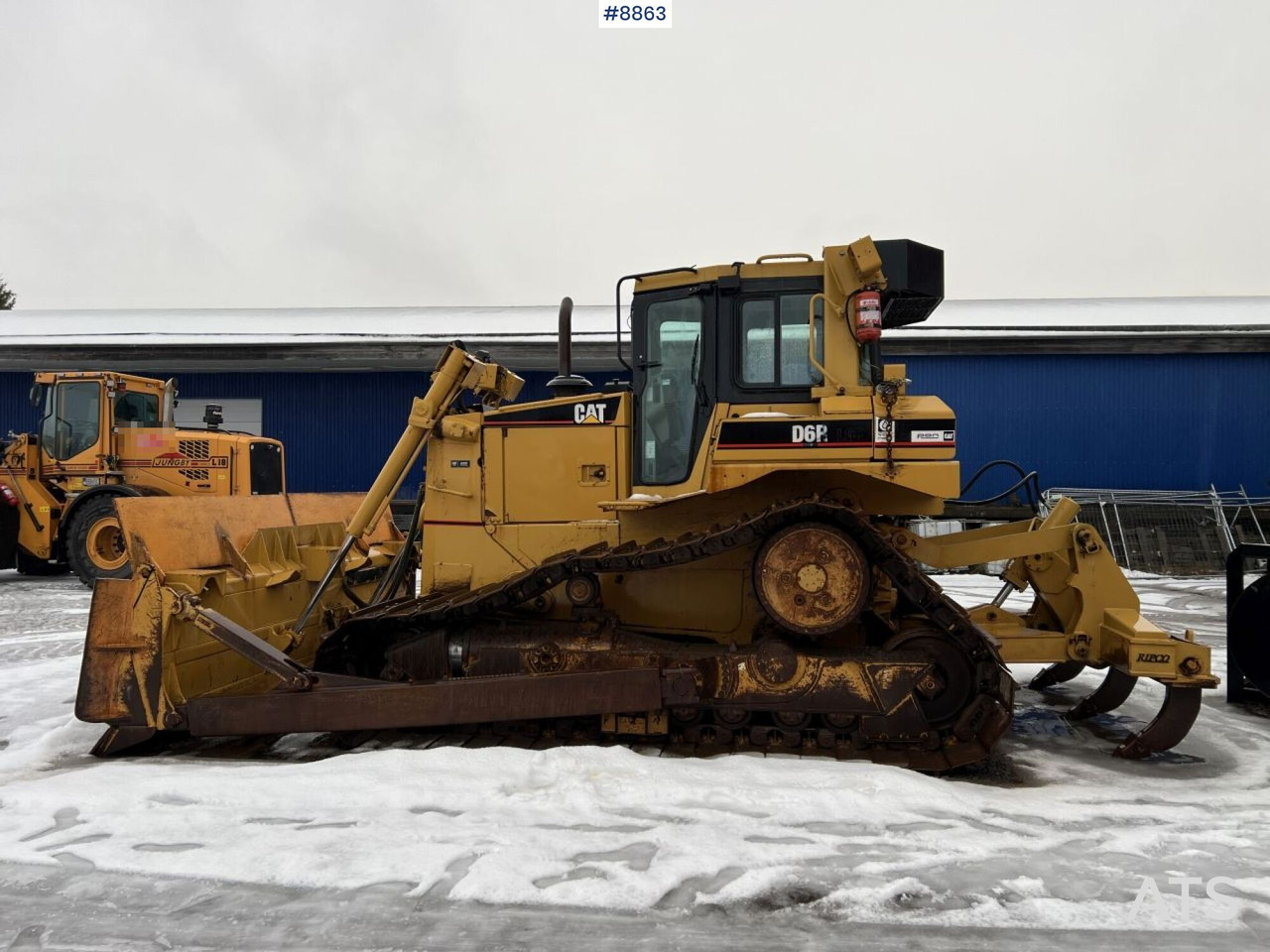 Bulldozer CAT D6R LPG III crawler dozer: foto 11