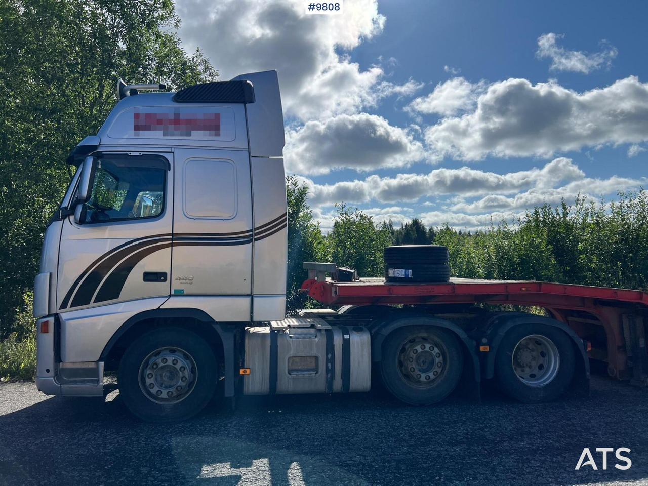 Cabeza tractora, Semirremolque portavehículos Volvo FH440 Tractor with MAC 2LB-31 Trailer: foto 7