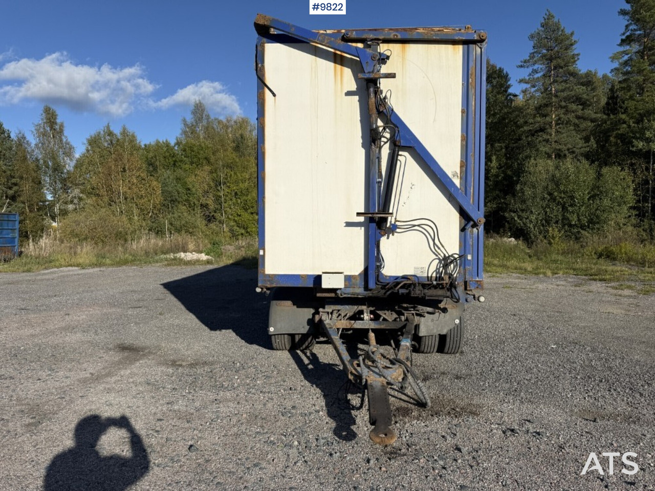Chipper Trailer EKSJÖVAGNEN FS 18-20 - Remolque caja cerrada: foto 5 Chipper Trailer EKSJÖVAGNEN FS 18-20 - Remolque caja cerrada: foto 5