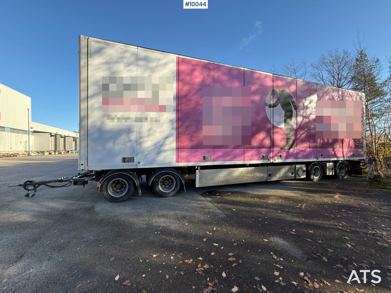 Ekeri S8-D cabinet trailer with opening side - Remolque caja cerrada: foto 2 Ekeri S8-D cabinet trailer with opening side - Remolque caja cerrada: foto 2