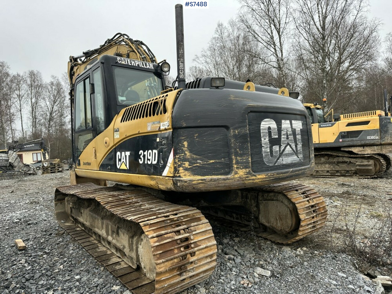 Excavator CAT 319D with rotor, digging system and gear - Excavadora de cadenas: foto 3 Excavator CAT 319D with rotor, digging system and gear - Excavadora de cadenas: foto 3