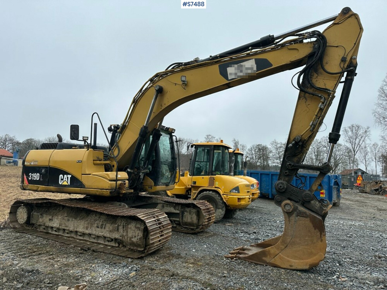 Excavator CAT 319D with rotor, digging system and gear - Excavadora de cadenas: foto 2 Excavator CAT 319D with rotor, digging system and gear - Excavadora de cadenas: foto 2