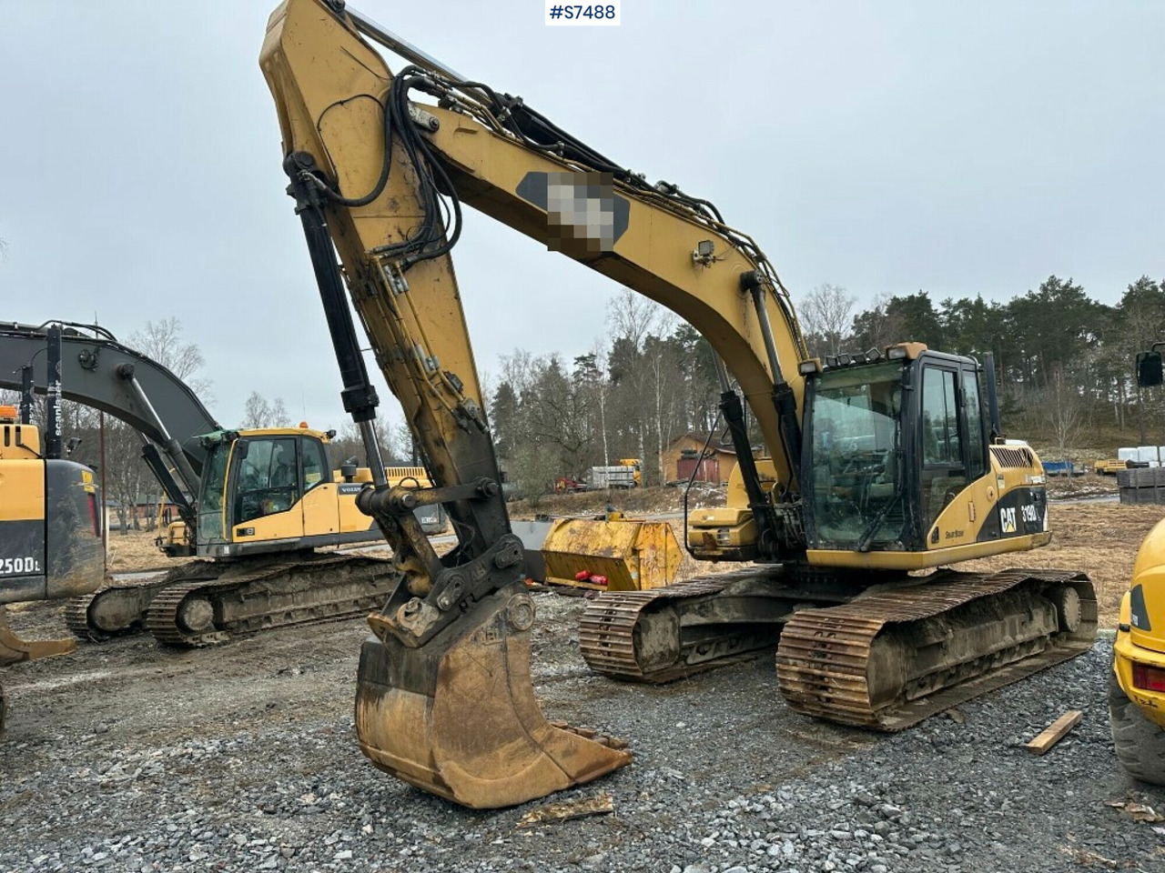 Excavator CAT 319D with rotor, digging system and gear - Excavadora de cadenas: foto 1 Excavator CAT 319D with rotor, digging system and gear - Excavadora de cadenas: foto 1