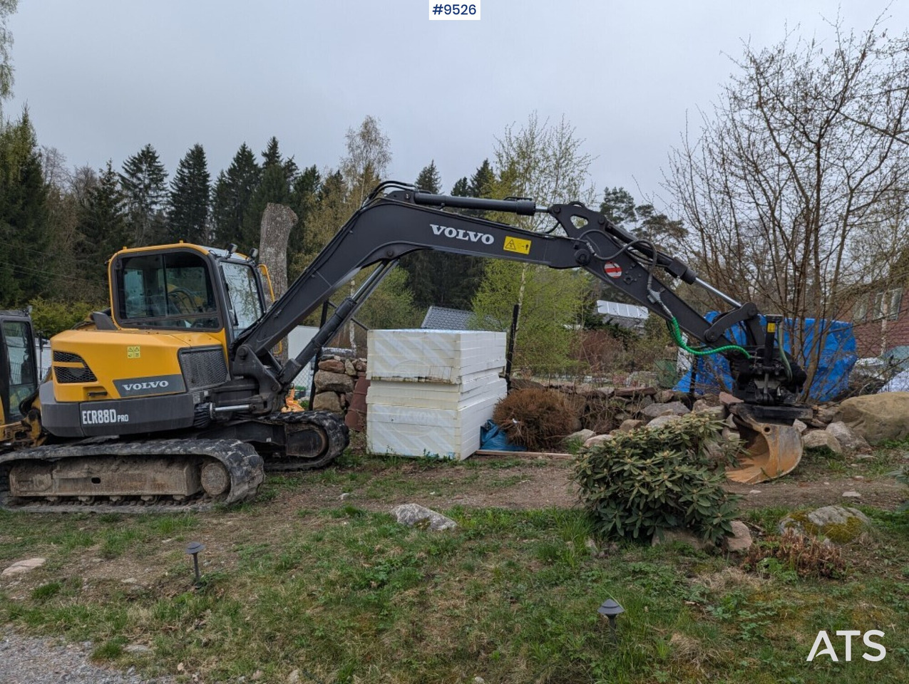 Excavator ECR88D PRO with Tiltrotator and Grader bucket - Excavadora de cadenas: foto 1 Excavator ECR88D PRO with Tiltrotator and Grader bucket - Excavadora de cadenas: foto 1