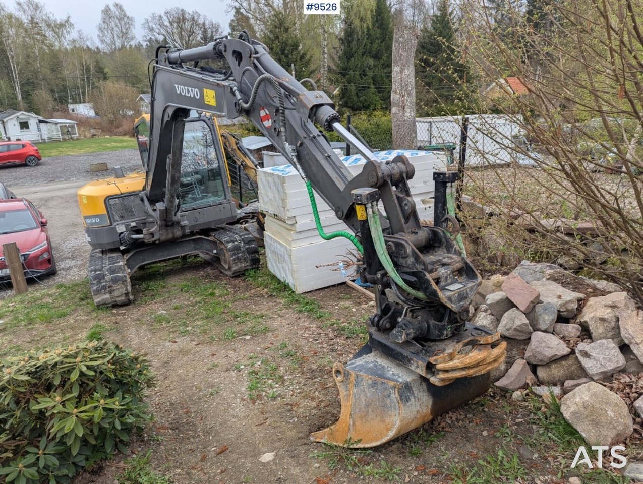 Excavator ECR88D PRO with Tiltrotator and Grader bucket - Excavadora de cadenas: foto 4 Excavator ECR88D PRO with Tiltrotator and Grader bucket - Excavadora de cadenas: foto 4