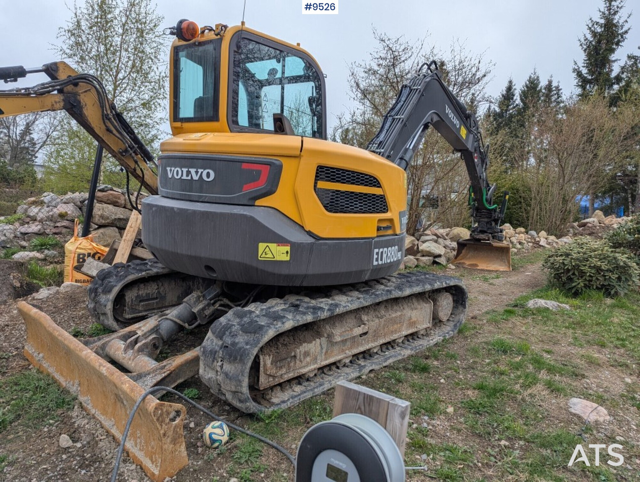 Excavator ECR88D PRO with Tiltrotator and Grader bucket - Excavadora de cadenas: foto 3 Excavator ECR88D PRO with Tiltrotator and Grader bucket - Excavadora de cadenas: foto 3