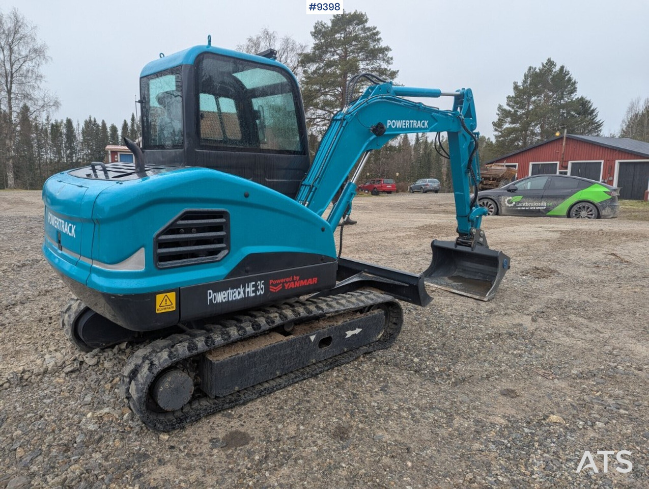 Excavator Powertrack HE 35 with buckets (see video) - Miniexcavadora: foto 5 Excavator Powertrack HE 35 with buckets (see video) - Miniexcavadora: foto 5