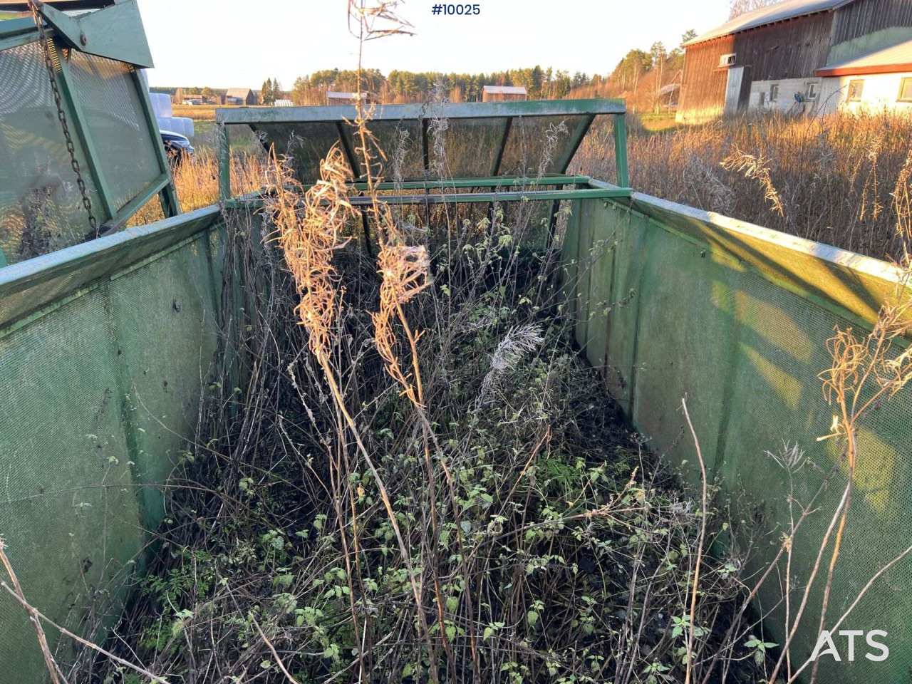 Carrocería abierta Grönmassekassett till KMA 160 dumpervagn: foto 9