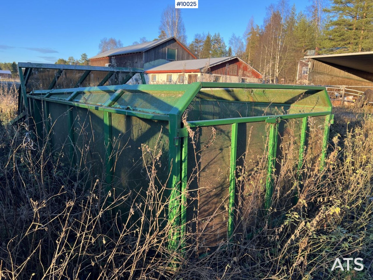 Carrocería abierta Grönmassekassett till KMA 160 dumpervagn: foto 7