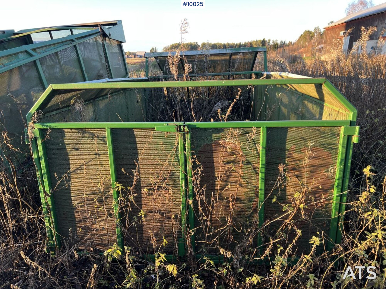 Carrocería abierta Grönmassekassett till KMA 160 dumpervagn: foto 12