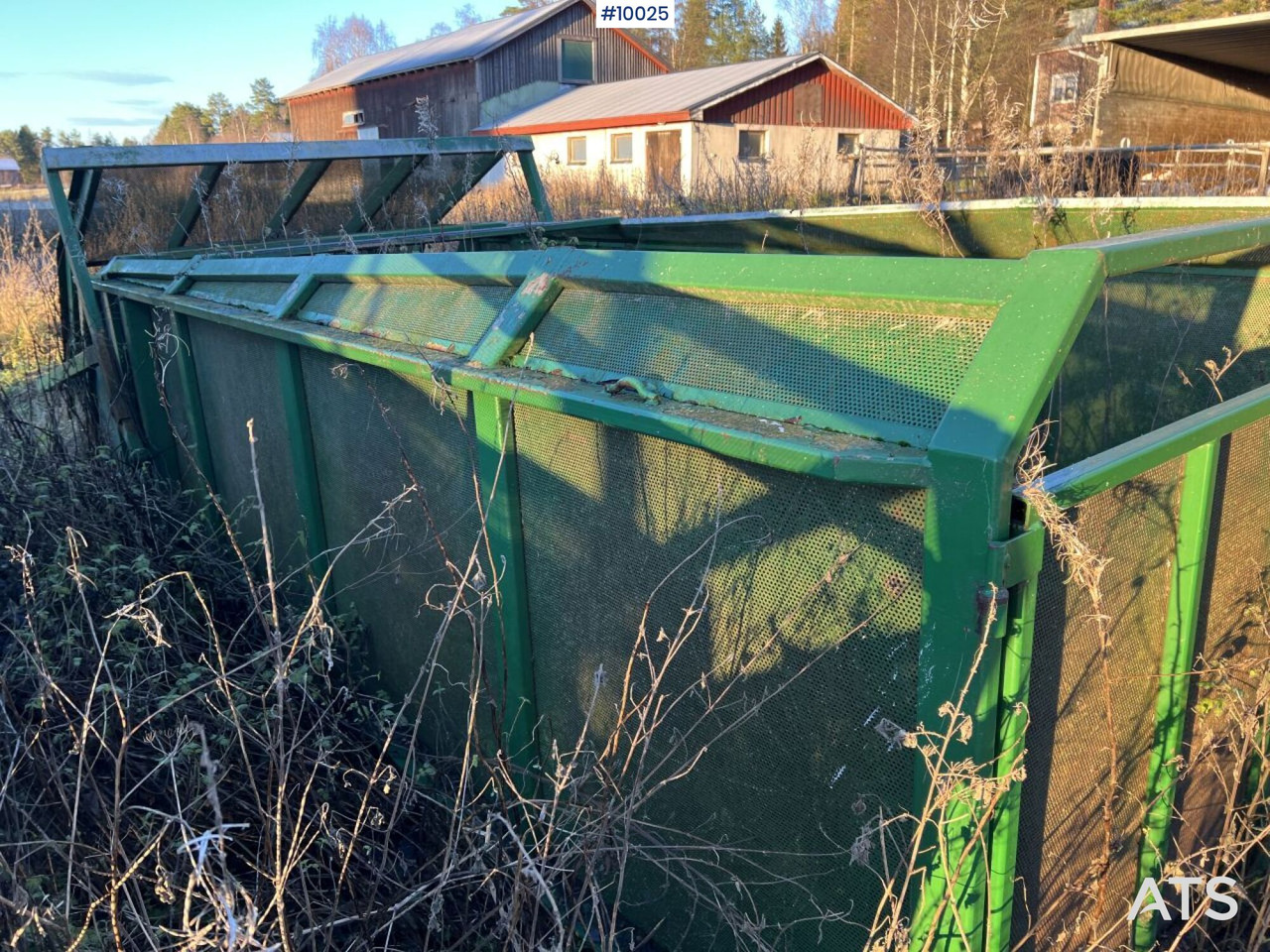 Carrocería abierta Grönmassekassett till KMA 160 dumpervagn: foto 8