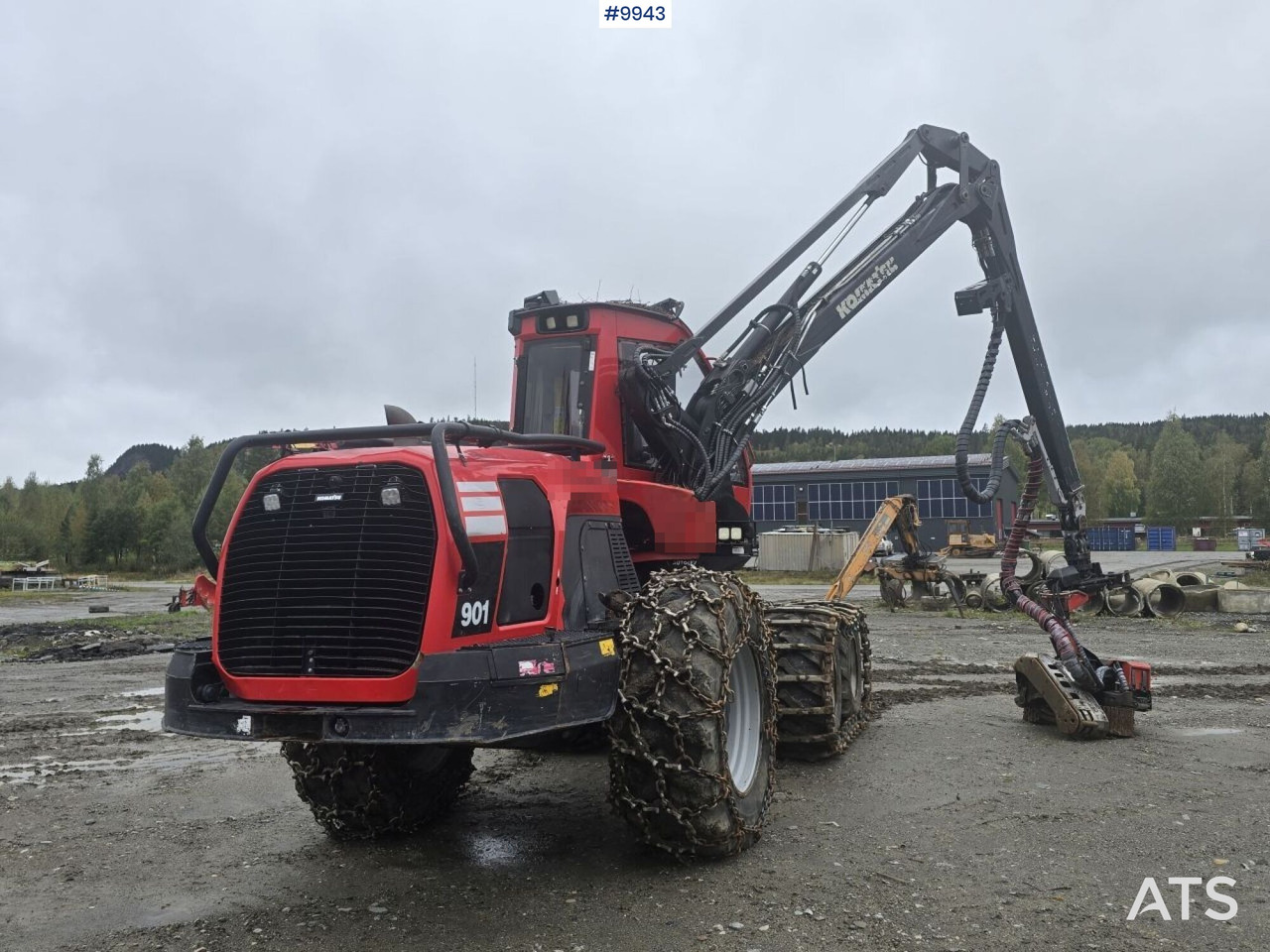 Procesadora forestal Harvester Komatsu XH901-5: foto 11
