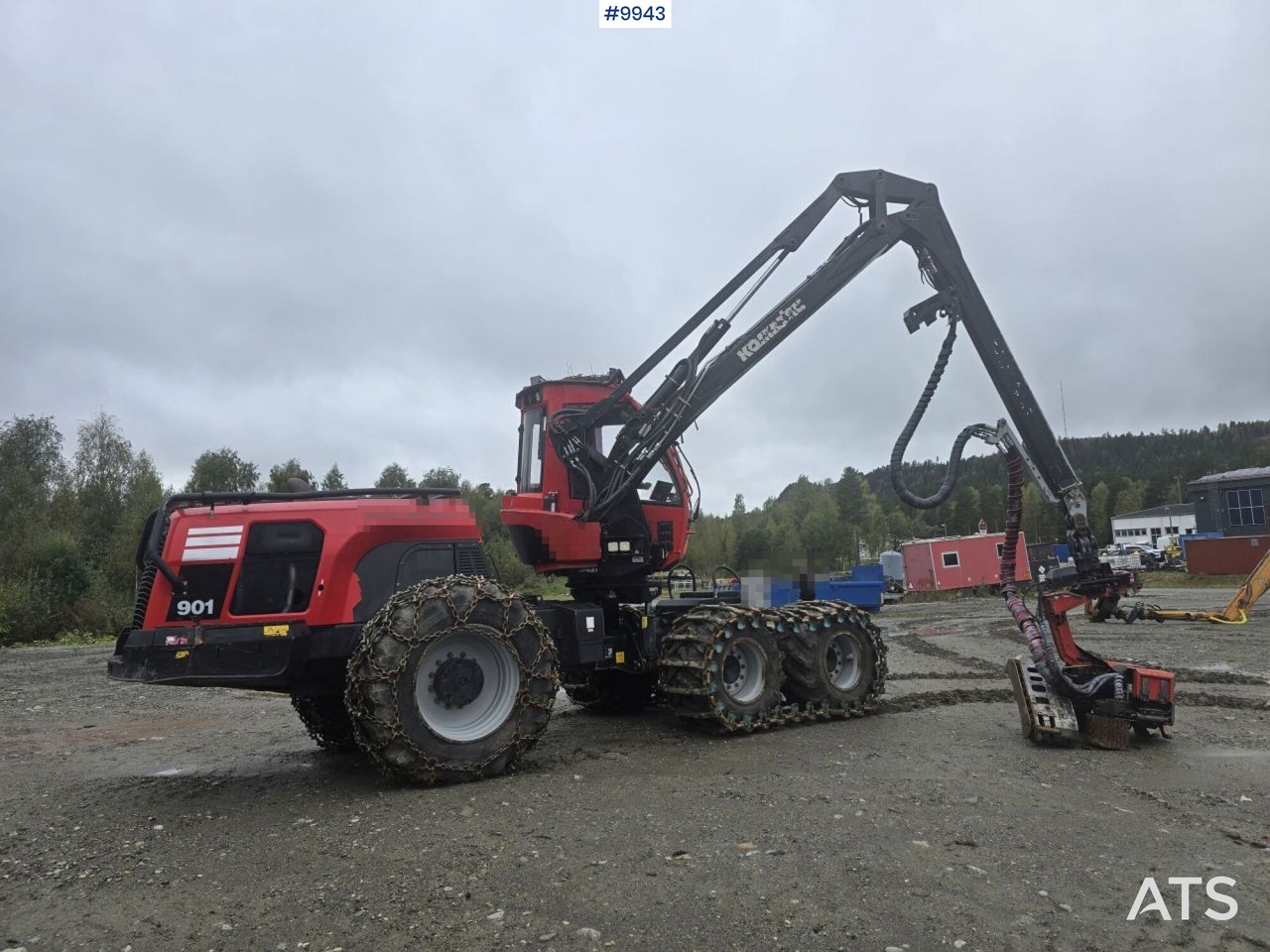 Procesadora forestal Harvester Komatsu XH901-5: foto 10