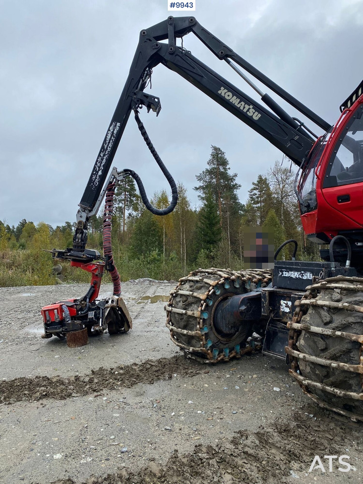 Procesadora forestal Harvester Komatsu XH901-5: foto 6