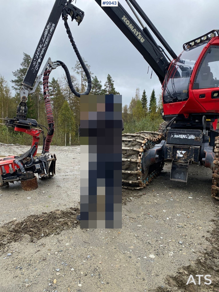 Procesadora forestal Harvester Komatsu XH901-5: foto 8