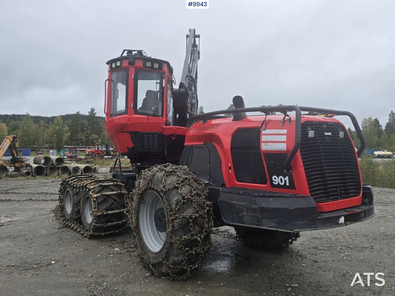 Procesadora forestal Harvester Komatsu XH901-5: foto 12