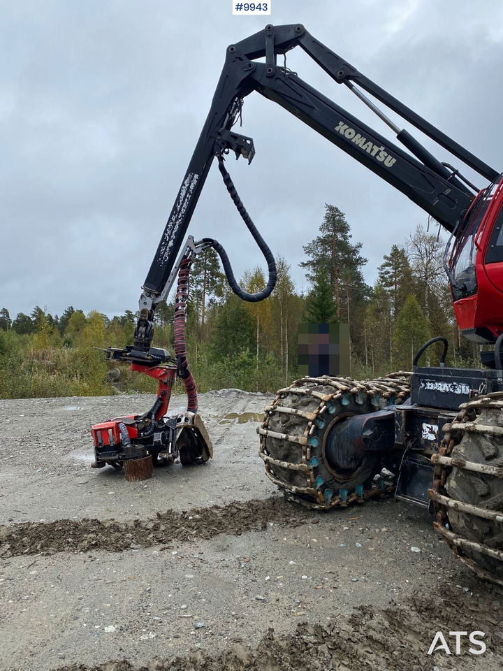 Procesadora forestal Harvester Komatsu XH901-5: foto 7