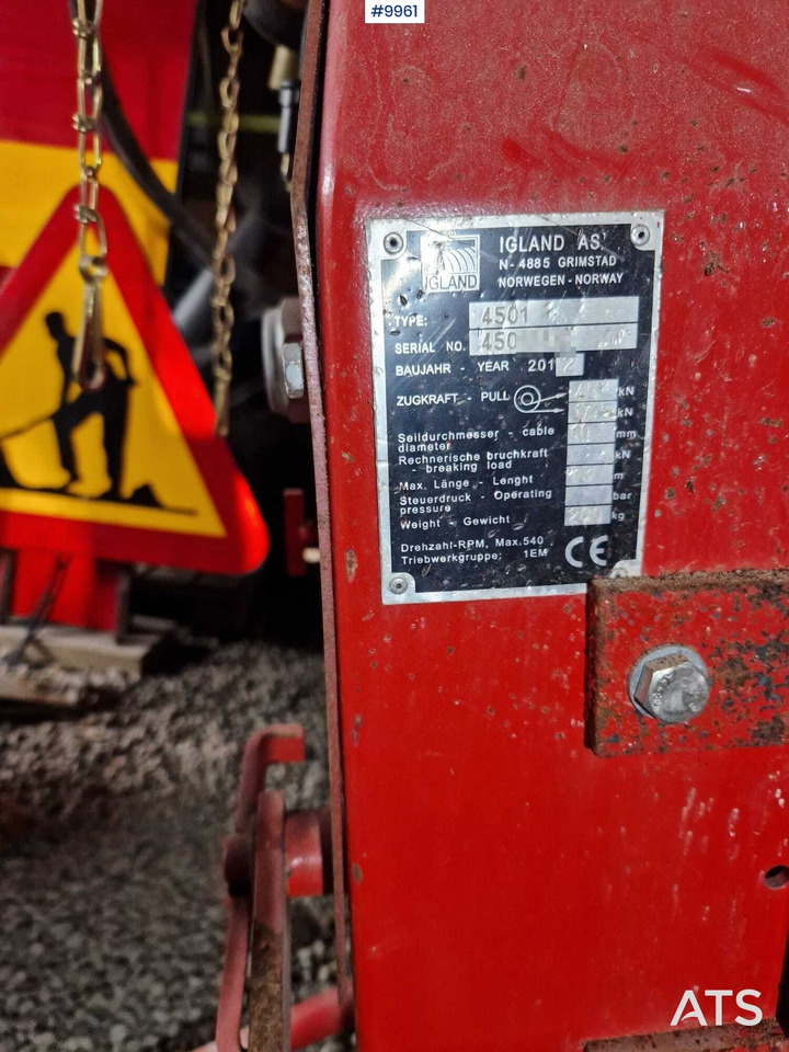 Igland luning winch - Cabrestante: foto 2 Igland luning winch - Cabrestante: foto 2