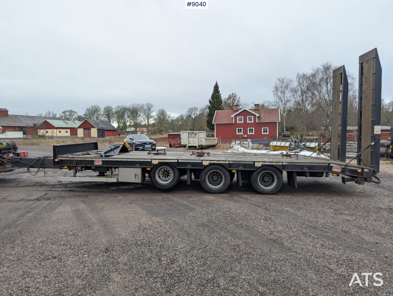 Machine trailer MCCALULEY (See Video) - Remolque góndola rebajadas: foto 2 Machine trailer MCCALULEY (See Video) - Remolque góndola rebajadas: foto 2