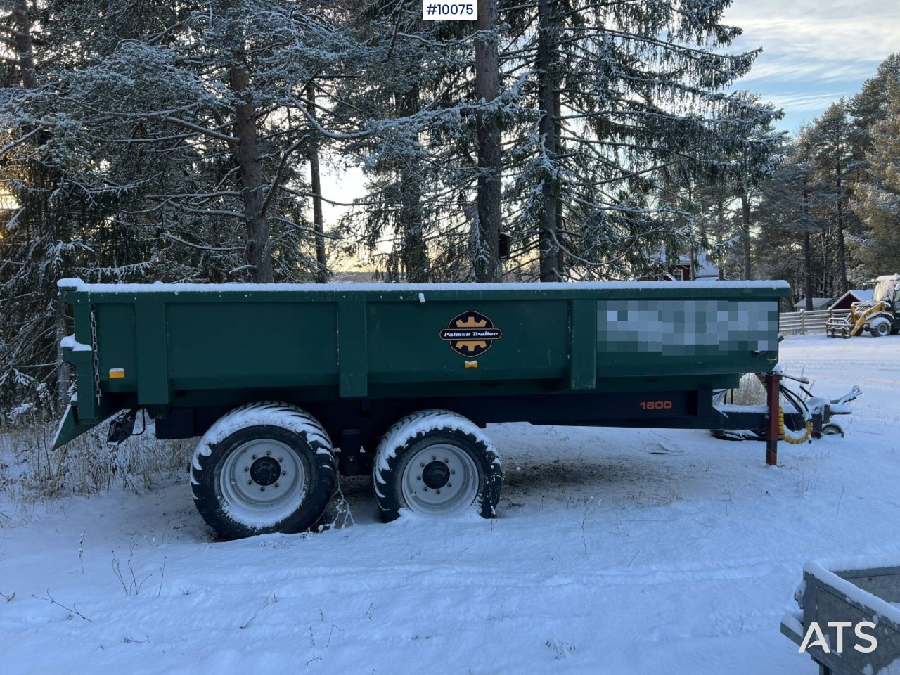 PALMSE 1600 Tipper trailer - Remolque volquete: foto 3 PALMSE 1600 Tipper trailer - Remolque volquete: foto 3