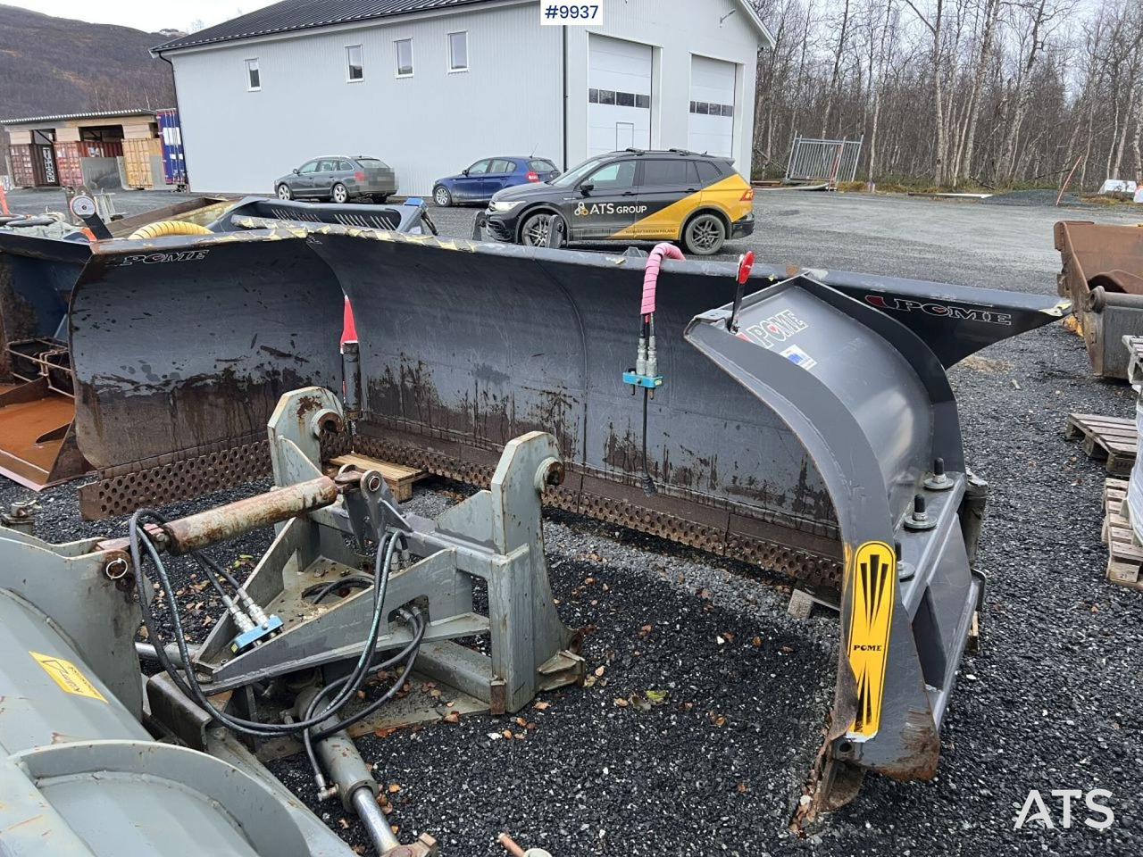 Plow Pome JETI/ Volvo, Large BM - Cuchilla quitanieves: foto 1 Plow Pome JETI/ Volvo, Large BM - Cuchilla quitanieves: foto 1
