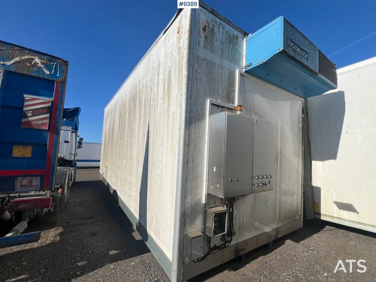 Refrigerated trailer box - Lagab - 6ton - Carrocería-frigorifico: foto 1 Refrigerated trailer box - Lagab - 6ton - Carrocería-frigorifico: foto 1