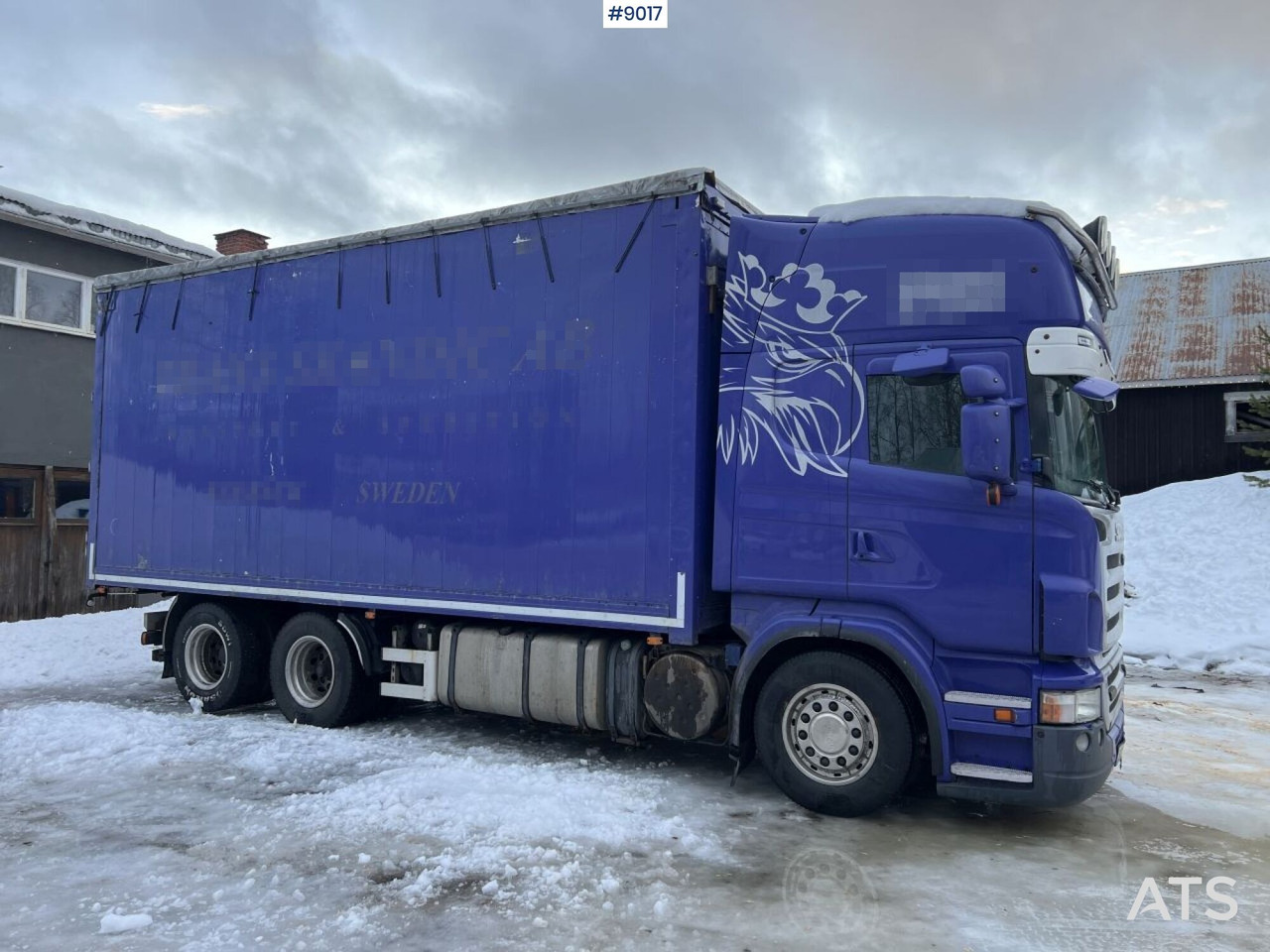 SCANIA R560 chipper truck - Camión caja cerrada: foto 2 SCANIA R560 chipper truck - Camión caja cerrada: foto 2