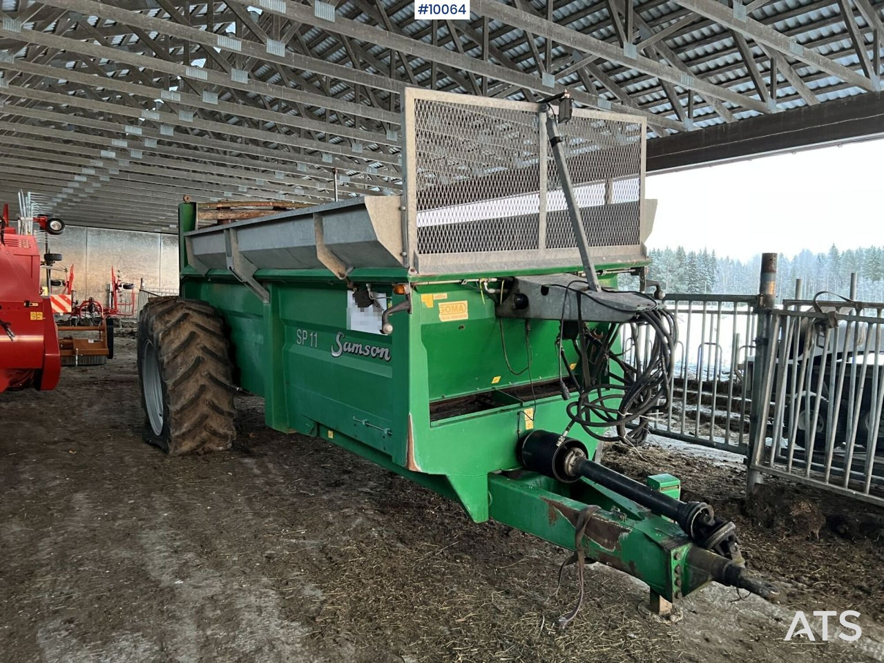 Samson SP11 Fertilizer Spreader - Esparcidor de estiércol: foto 1 Samson SP11 Fertilizer Spreader - Esparcidor de estiércol: foto 1