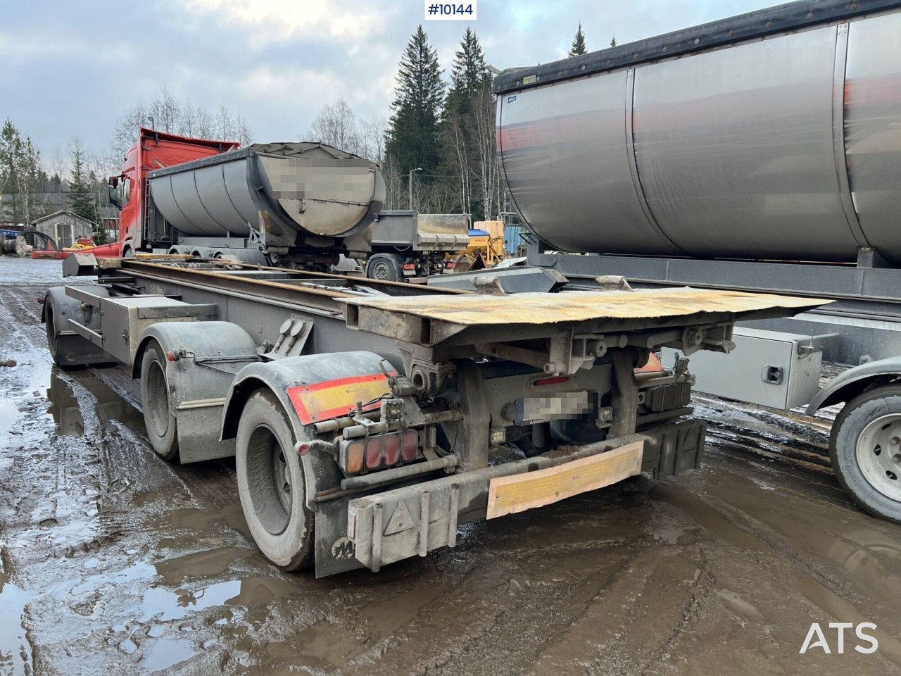 Swap body trailer JYKI V31-WT - Remolque chasis: foto 2 Swap body trailer JYKI V31-WT - Remolque chasis: foto 2