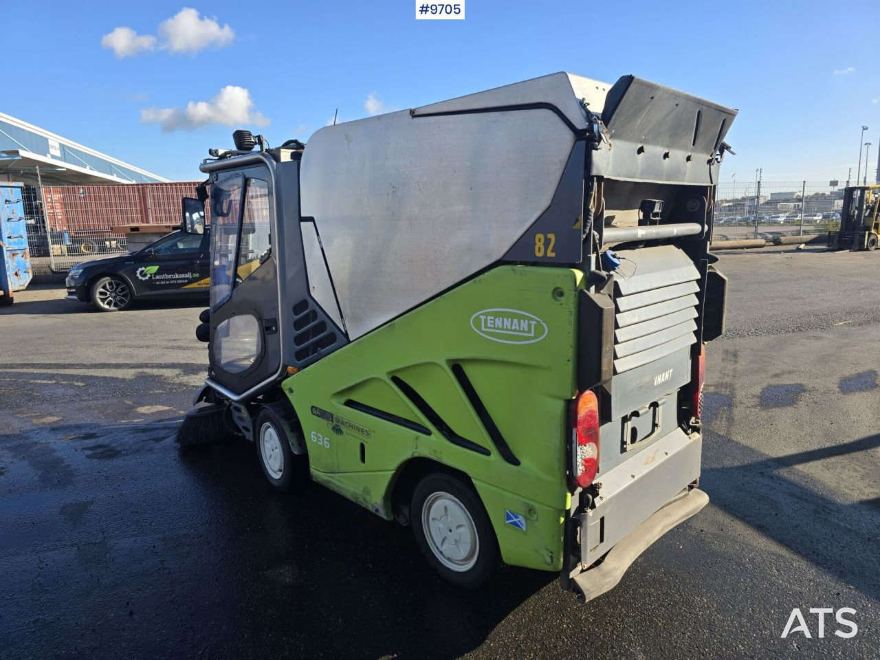 Sweeper - Tennant 636 (SEE VIDEO) - Barredora vial: foto 4 Sweeper - Tennant 636 (SEE VIDEO) - Barredora vial: foto 4