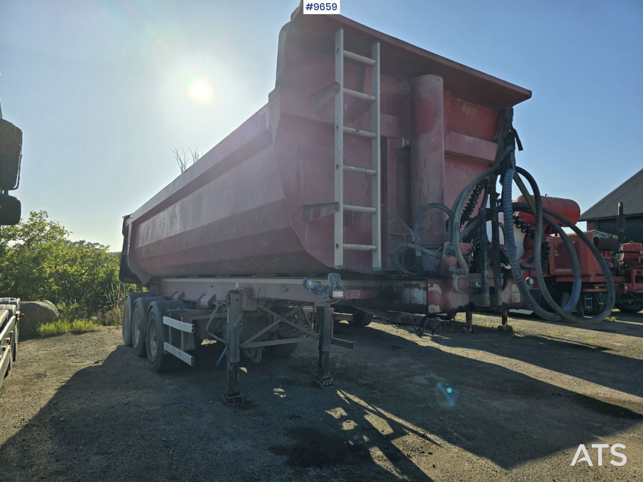 Tipper trailer Damm SE-42T - Semirremolque volquete: foto 2 Tipper trailer Damm SE-42T - Semirremolque volquete: foto 2