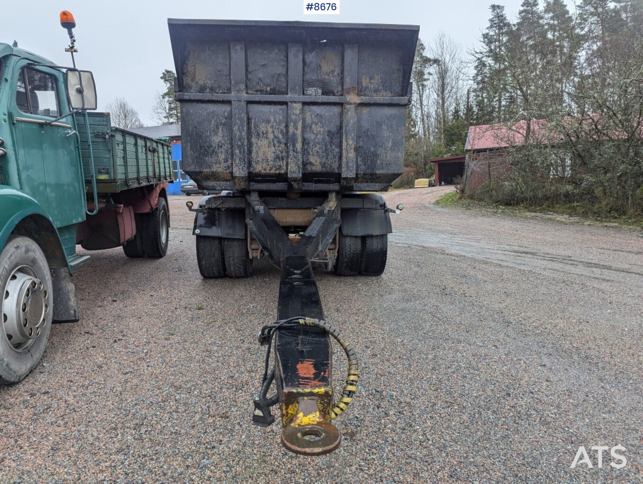Tippkärra med dumperflak - Remolque volquete: foto 4 Tippkärra med dumperflak - Remolque volquete: foto 4