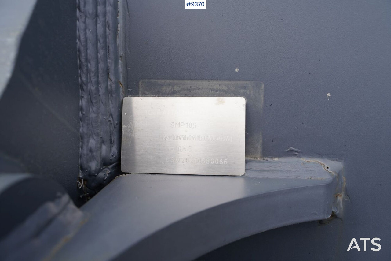 Tooth bucket TOBA SMP 105 - Equipo de construcción: foto 5 Tooth bucket TOBA SMP 105 - Equipo de construcción: foto 5