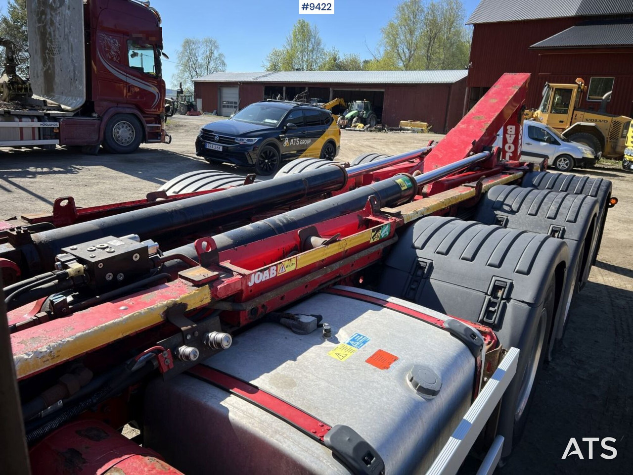 Tridem Hooklift Truck Scania G490 with plow brackets - Camión multibasculante: foto 5 Tridem Hooklift Truck Scania G490 with plow brackets - Camión multibasculante: foto 5