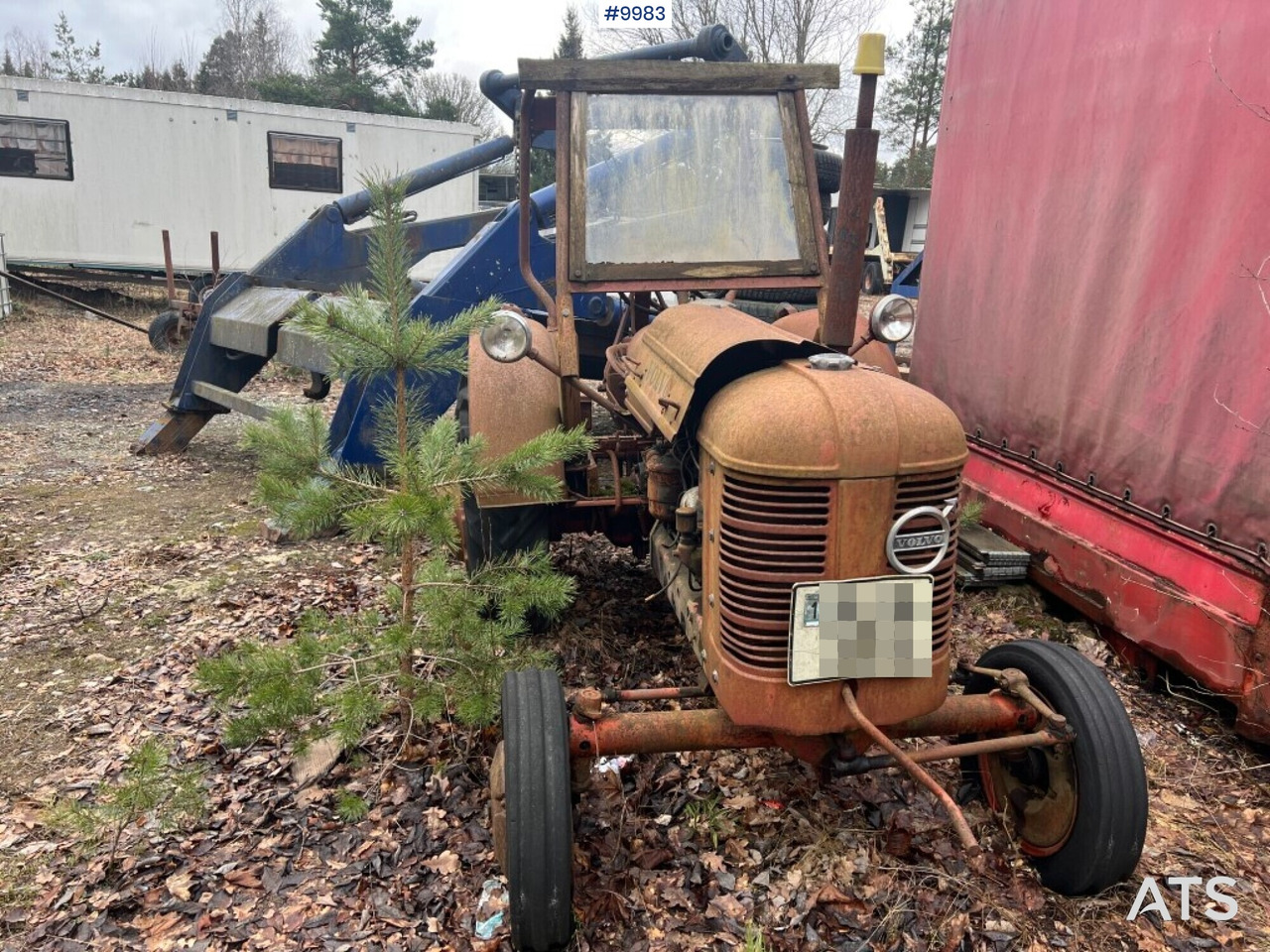 VOLVO BM T22 Reparation object - Tractor: foto 2 VOLVO BM T22 Reparation object - Tractor: foto 2