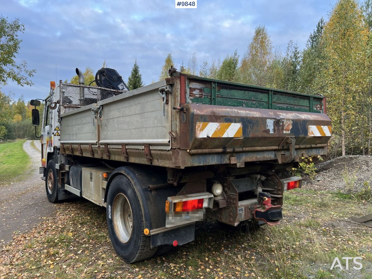 VOLVO FL7 4X2 Crane truck/Dump truck with Hiab071 crane - Camión volquete, Camión grúa: foto 5 VOLVO FL7 4X2 Crane truck/Dump truck with Hiab071 crane - Camión volquete, Camión grúa: foto 5