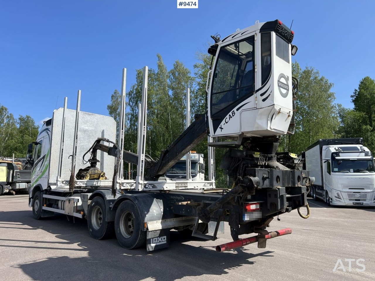 Volvo FH13 Logging truck with Loglift 105S crane - Camión forestal, Camión grúa: foto 5 Volvo FH13 Logging truck with Loglift 105S crane - Camión forestal, Camión grúa: foto 5