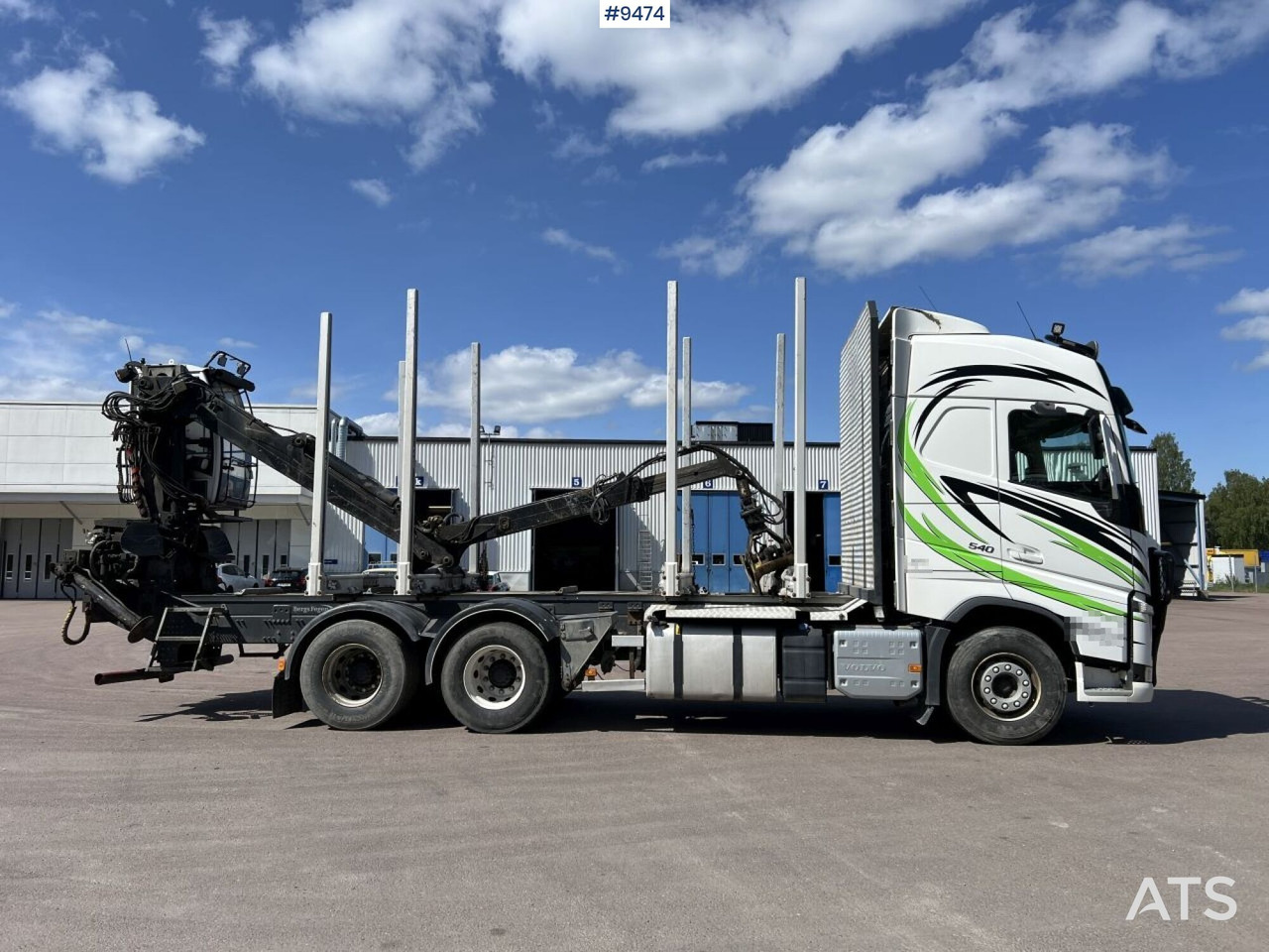 Volvo FH13 Logging truck with Loglift 105S crane - Camión forestal, Camión grúa: foto 4 Volvo FH13 Logging truck with Loglift 105S crane - Camión forestal, Camión grúa: foto 4