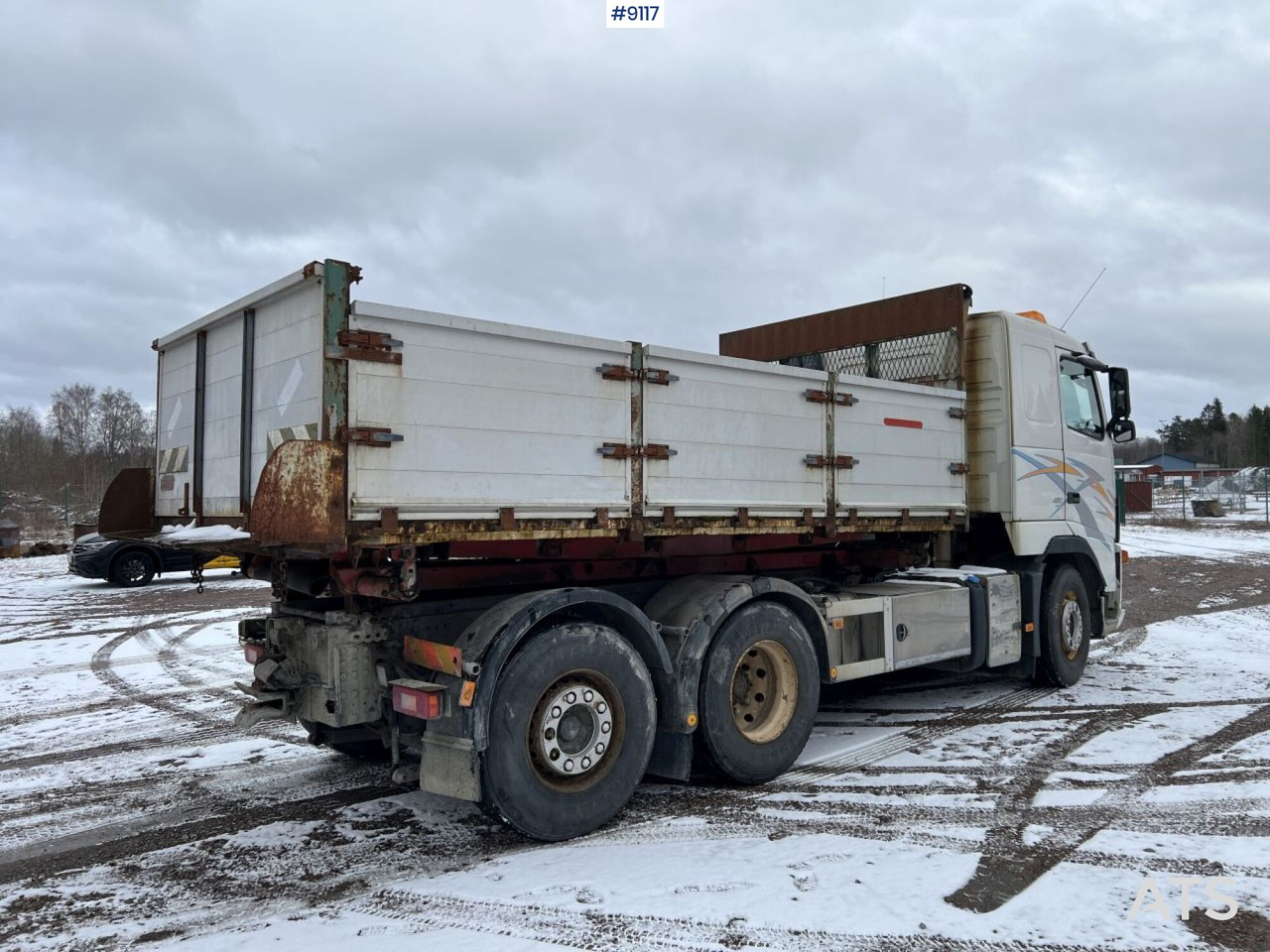 Volvo FH480 Laxo lock with flatbed (VIDEO) - Camión volquete: foto 3 Volvo FH480 Laxo lock with flatbed (VIDEO) - Camión volquete: foto 3