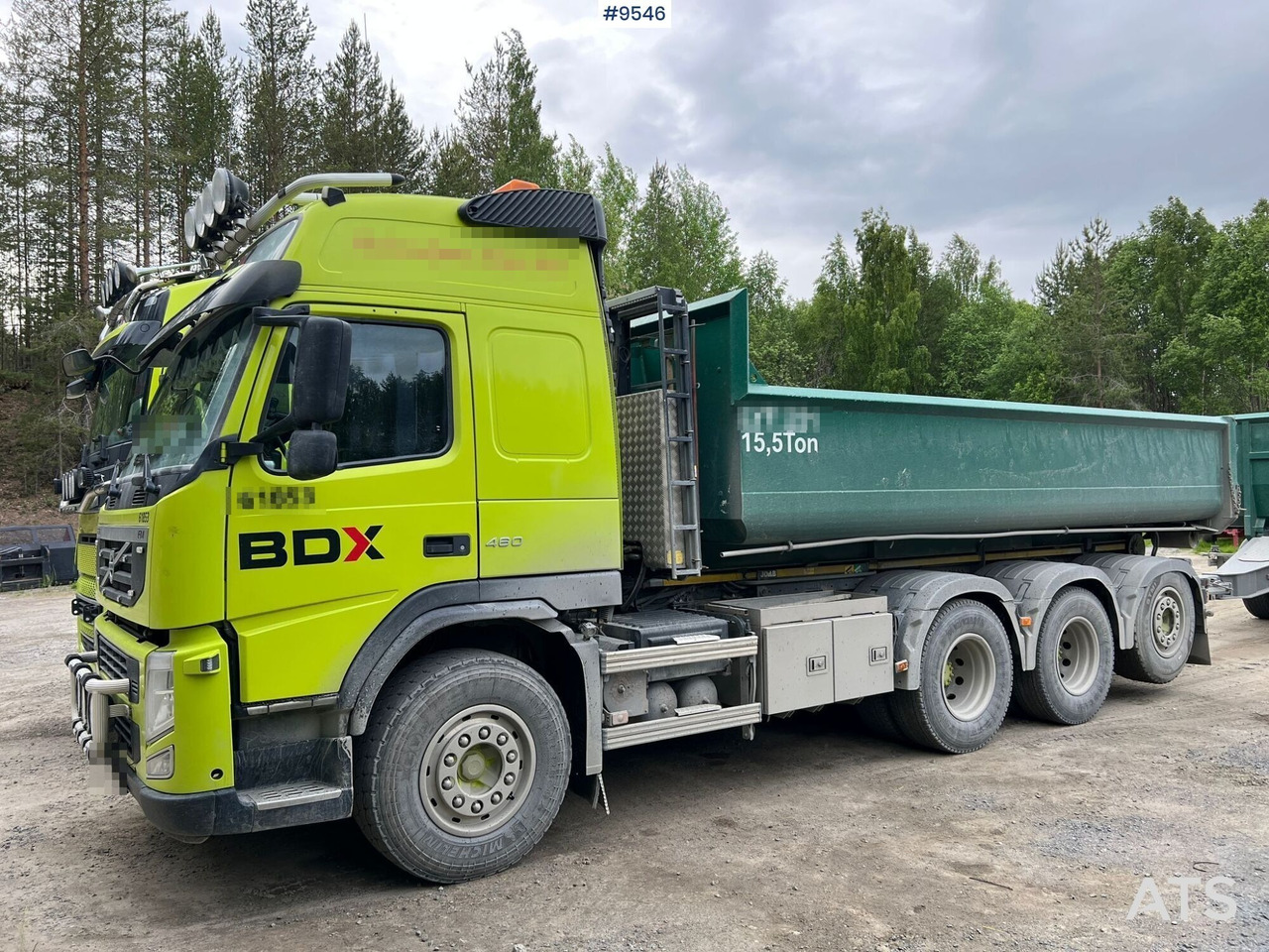 Camión multibasculante Volvo FM 8*4 Tridem Lastväxlare: foto 15