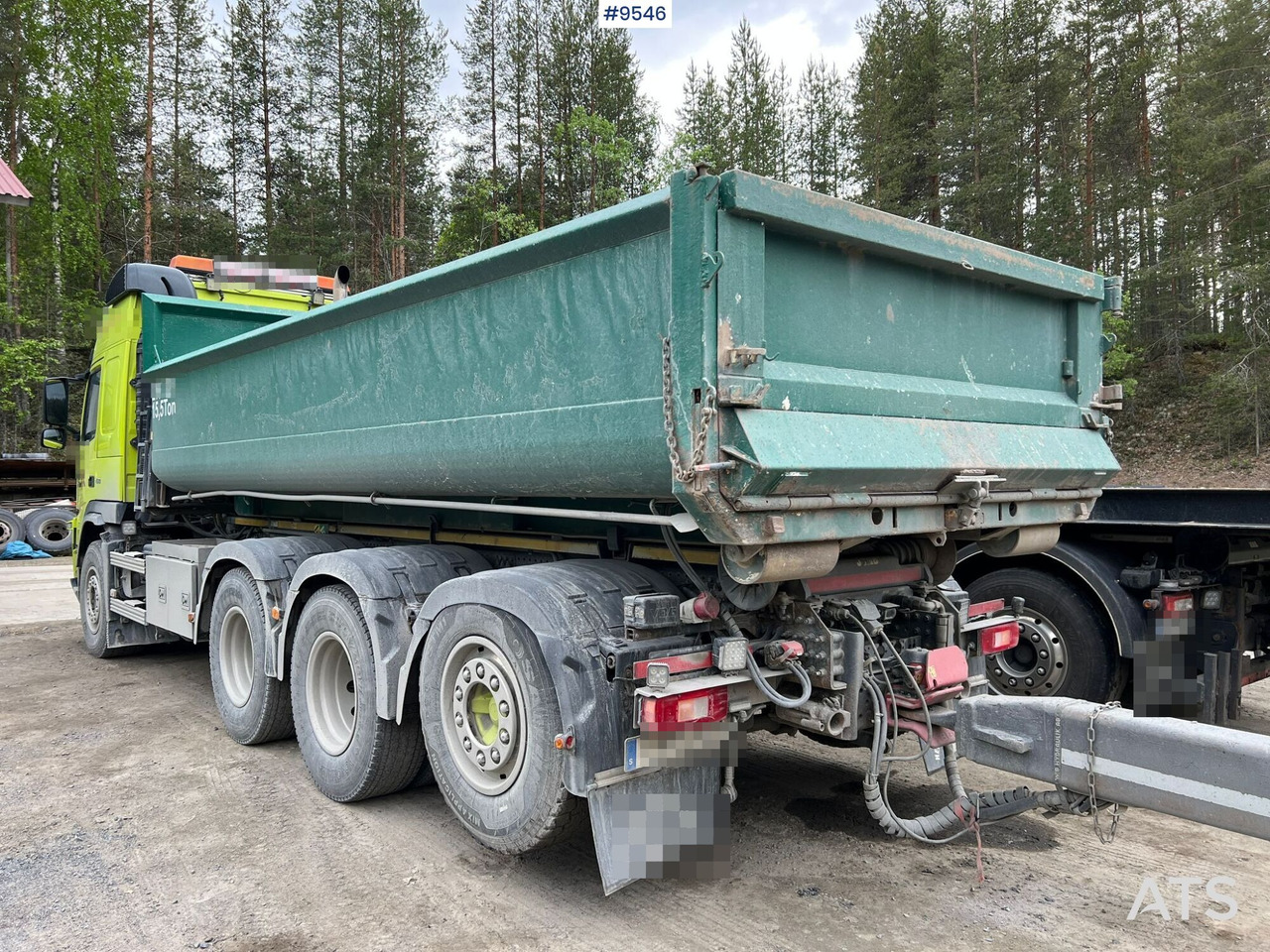 Camión multibasculante Volvo FM 8*4 Tridem Lastväxlare: foto 16