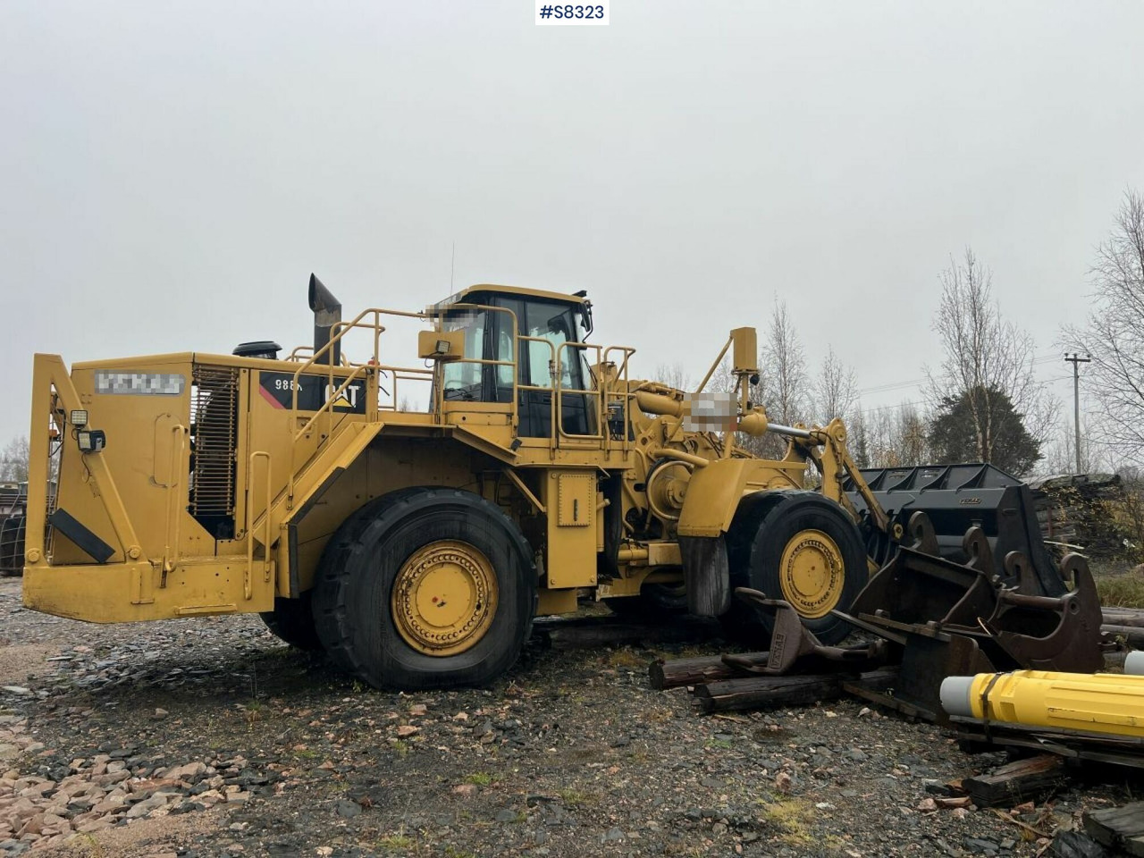 Cargadora de ruedas Wheel loader, CAT 988H with bucket: foto 9