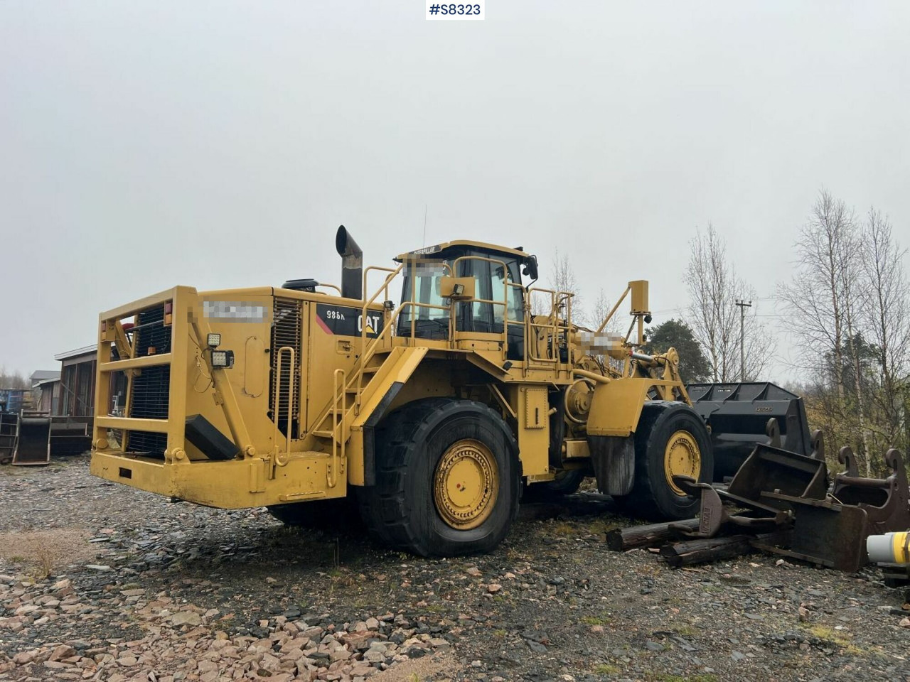 Cargadora de ruedas Wheel loader, CAT 988H with bucket: foto 8
