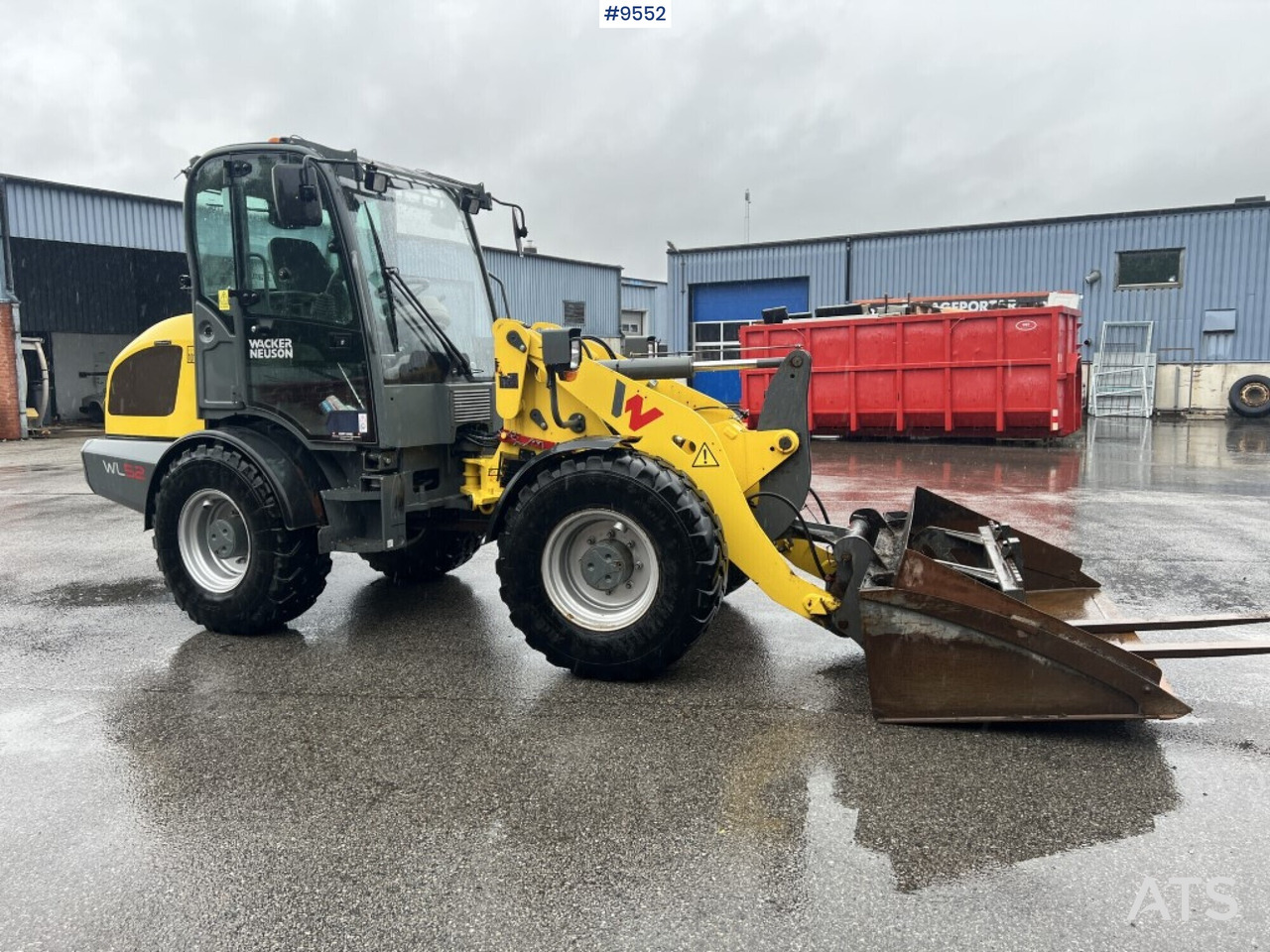 Wheel loader Wacker Neuson WL52 gears and tool stand - Cargadora de ruedas: foto 2 Wheel loader Wacker Neuson WL52 gears and tool stand - Cargadora de ruedas: foto 2